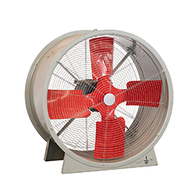 Ventilação do ventilador e caixa