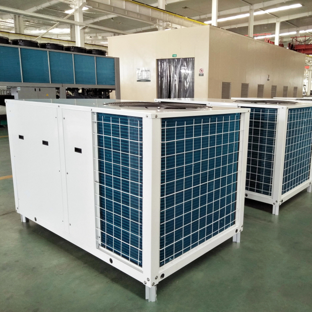 28KW 35kW 50kW Comercial Air Conditioner Rooftop Packaged Unit com suprimento horizontal
